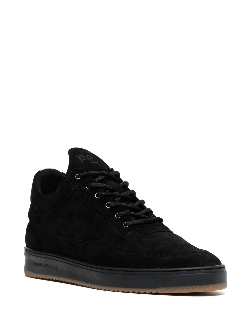 suede low-top sneakers - 2