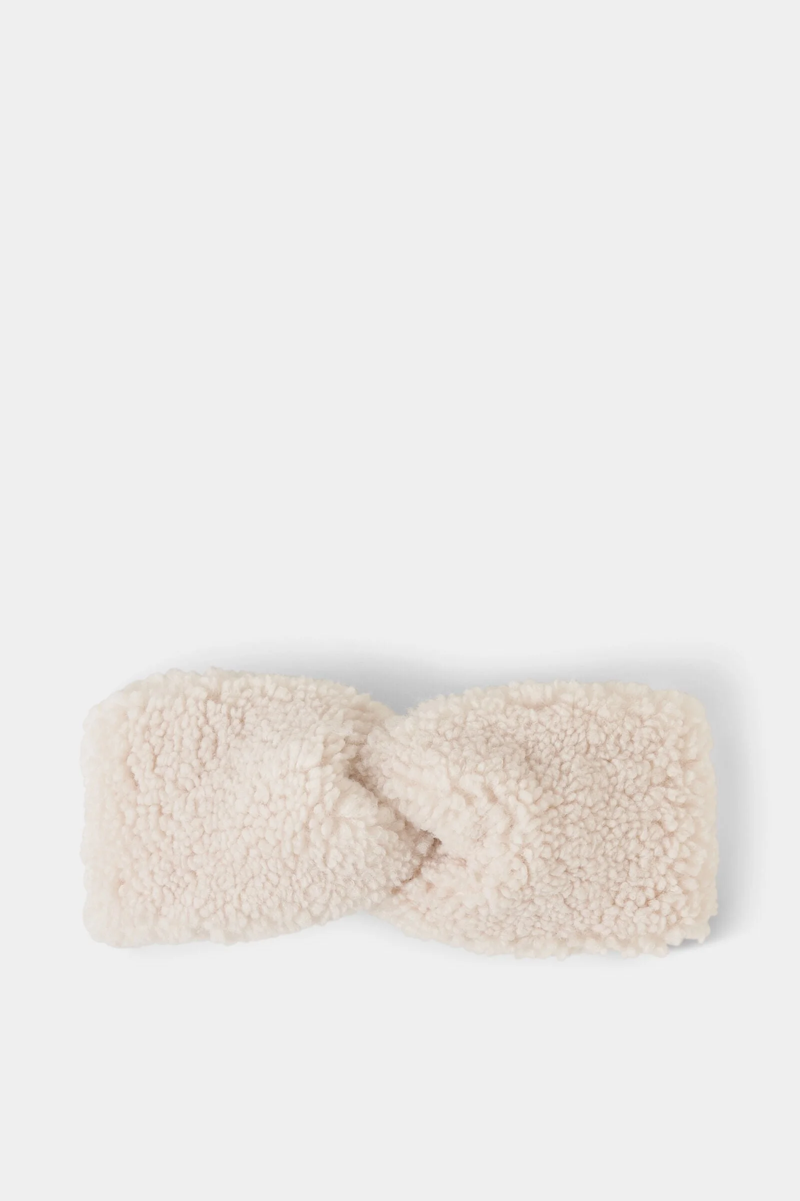 Justy Teddy Bear Headband in Cream - 1