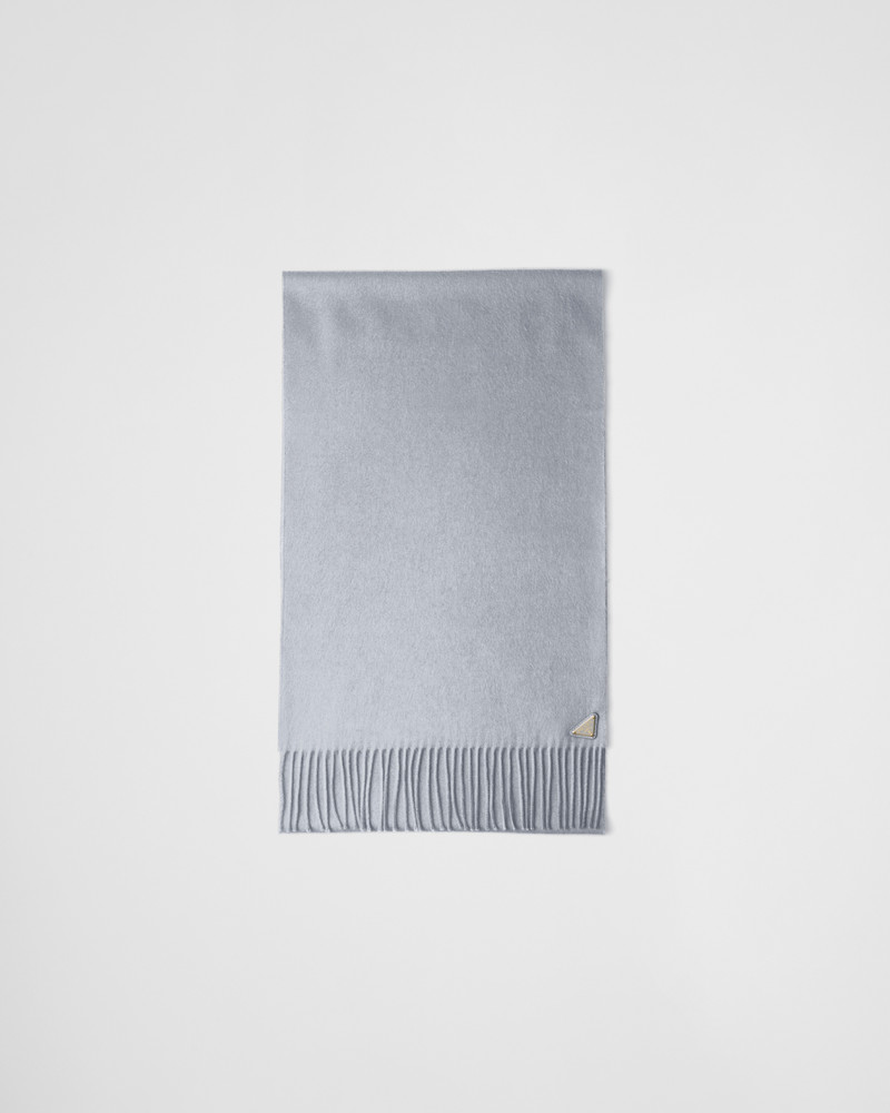 Silk and cashmere scarf - 1