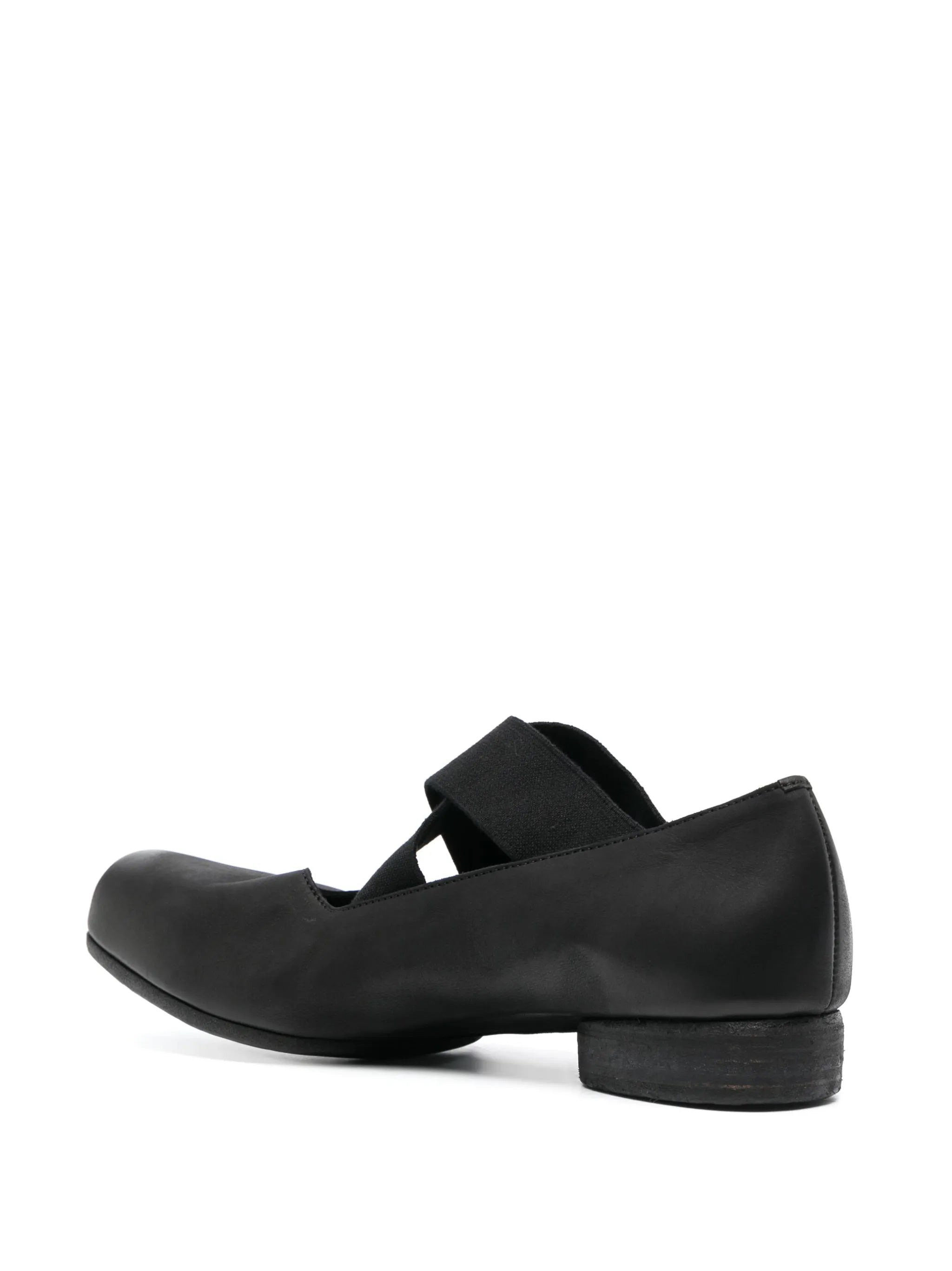 Uma Wang 23mm Square-toe Leather Ballerina Shoes - 12