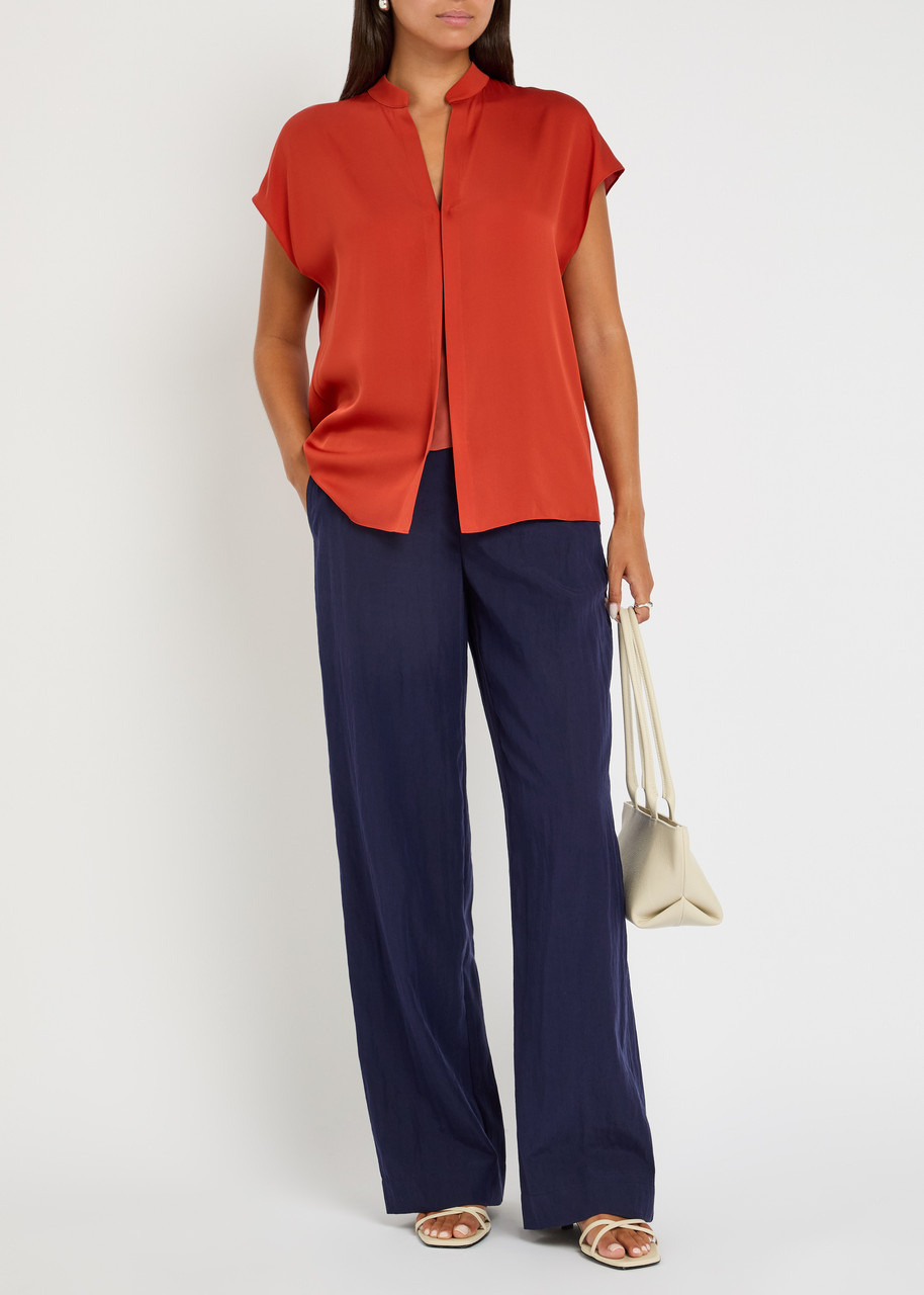 Vince Stretch-silk Blouse - 4