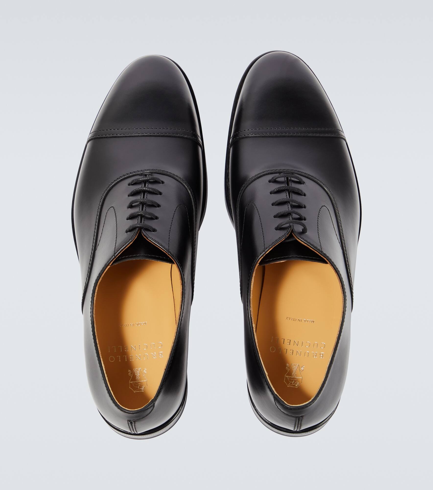 Leather Derby shoes - 4