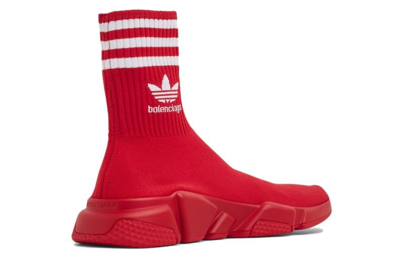 (WMNS) Balenciaga x adidas originals Speed 1.0 Sneakers 'Red' 717589WBDV16090 - 3
