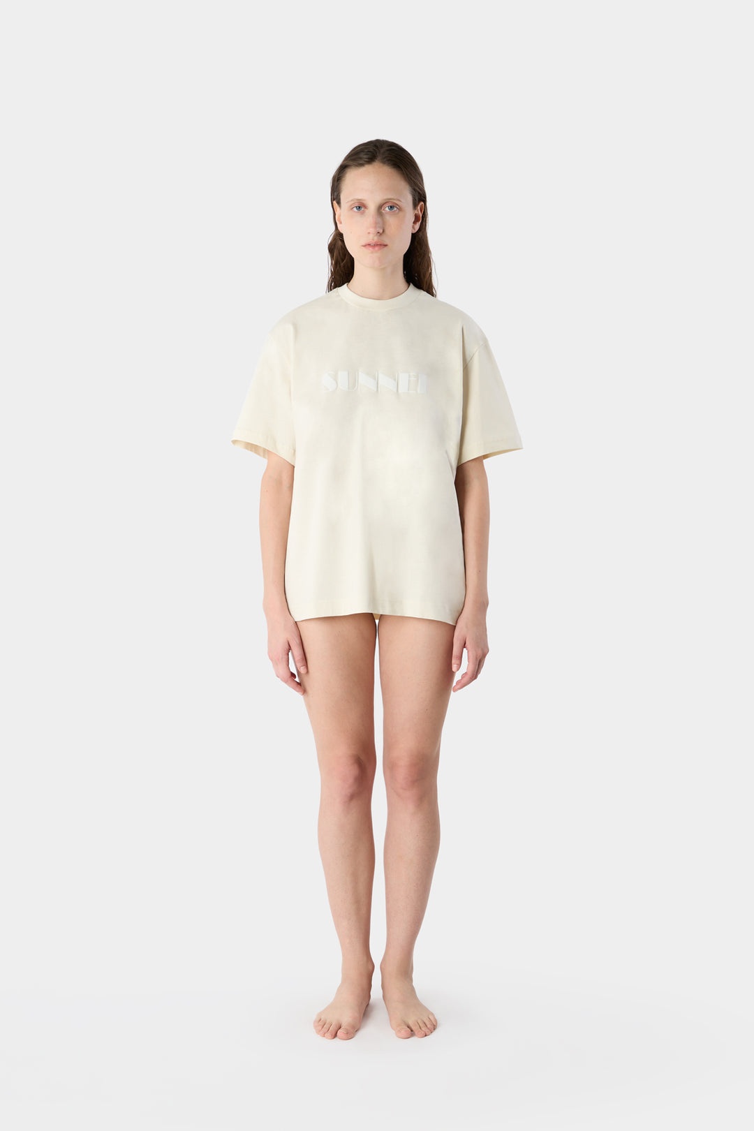 BIG LOGO T-SHIRT / beige - 3