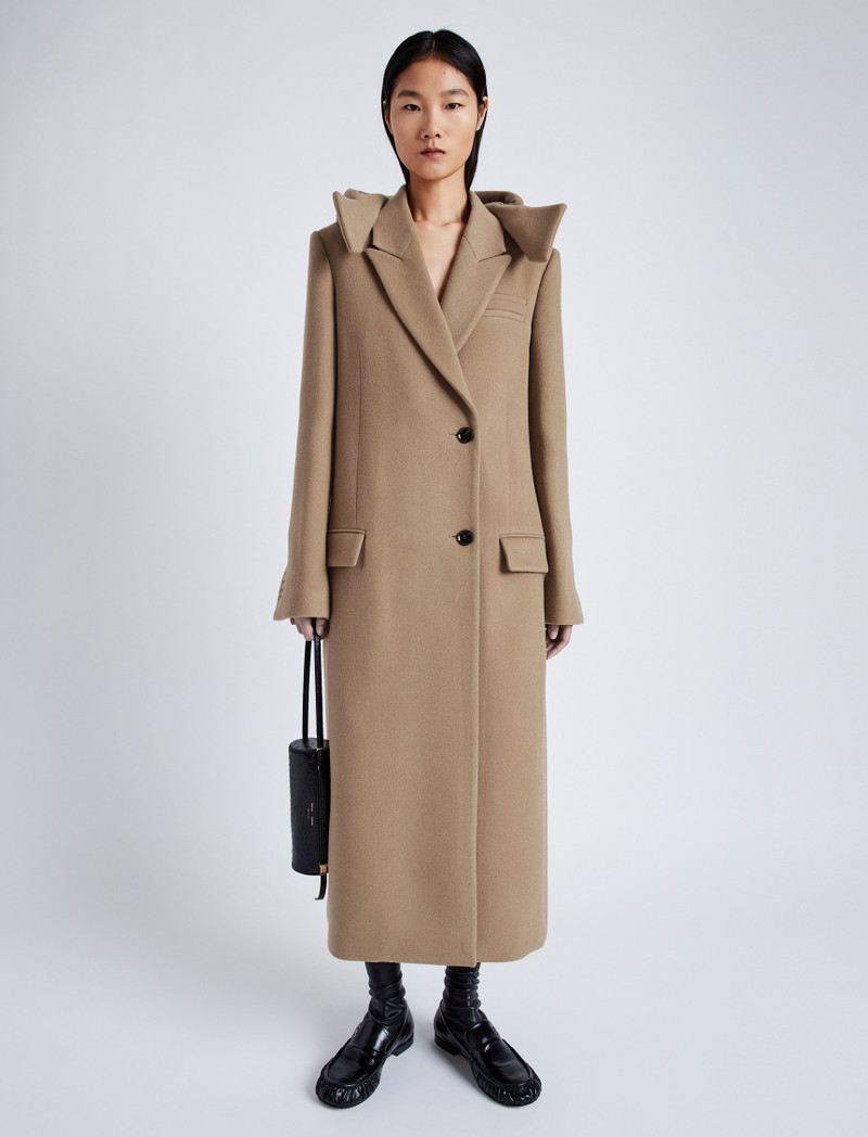 Reed Coat in Brushed Melange Wool 3