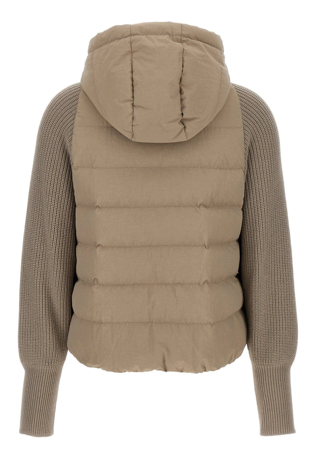 Brunello Cucinelli Women Two-Material Puffer Jacket - 2