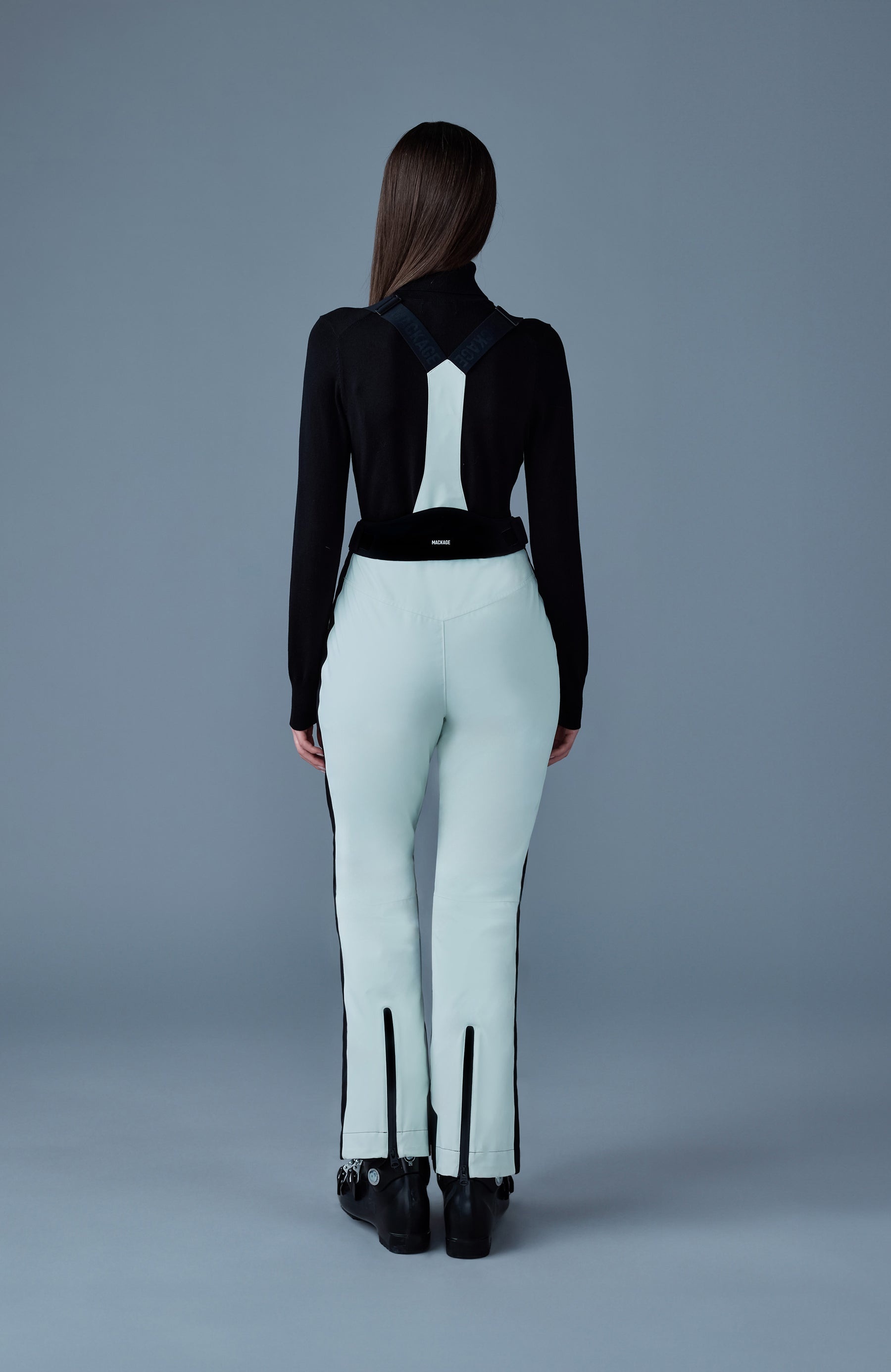 NYOMI ski pant with removable suspenders - 4