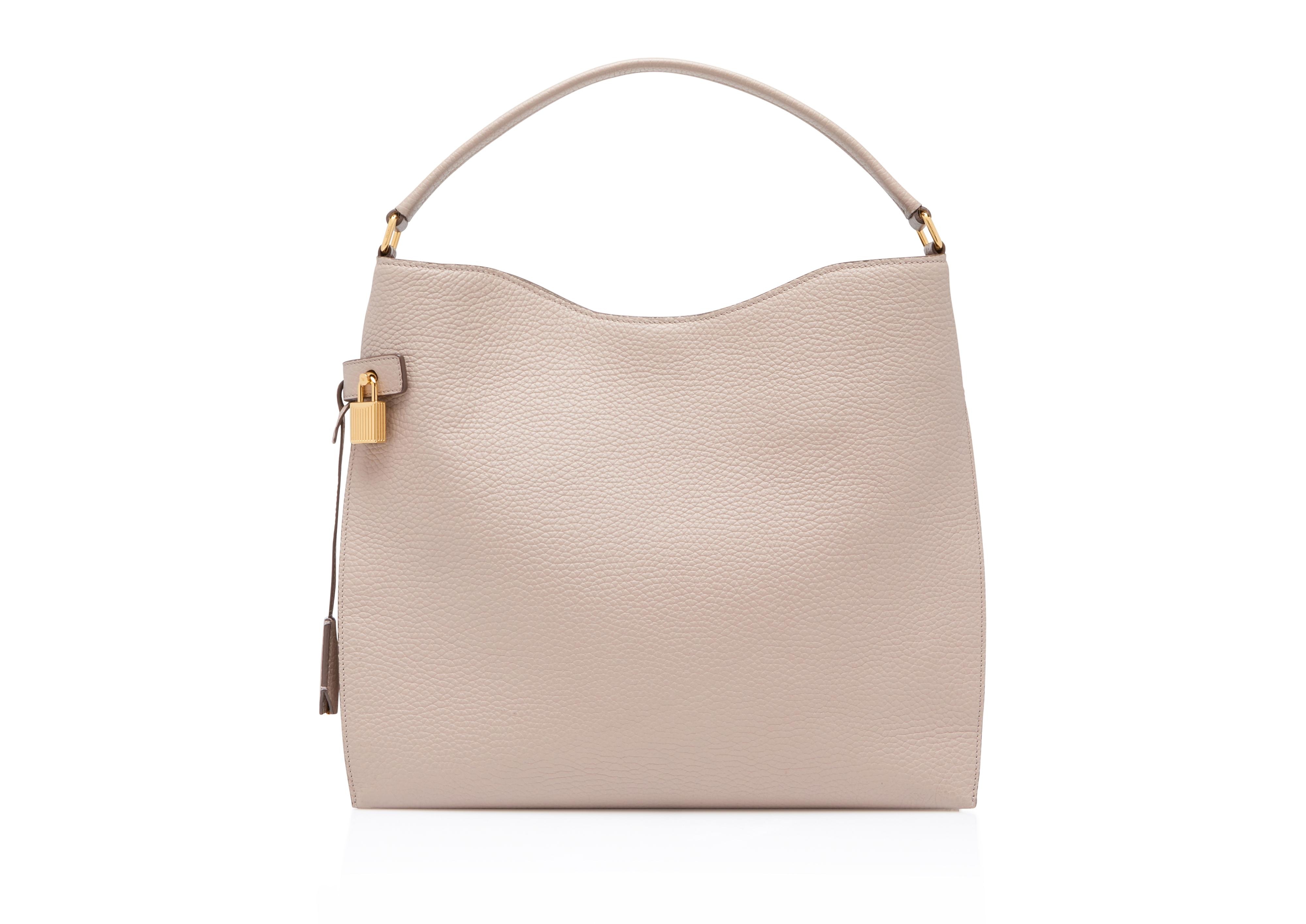 GRAIN LEATHER SMALL ALIX HOBO - 3