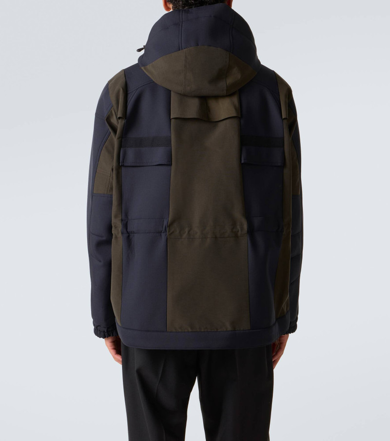 Colorblocked technical jacket 4