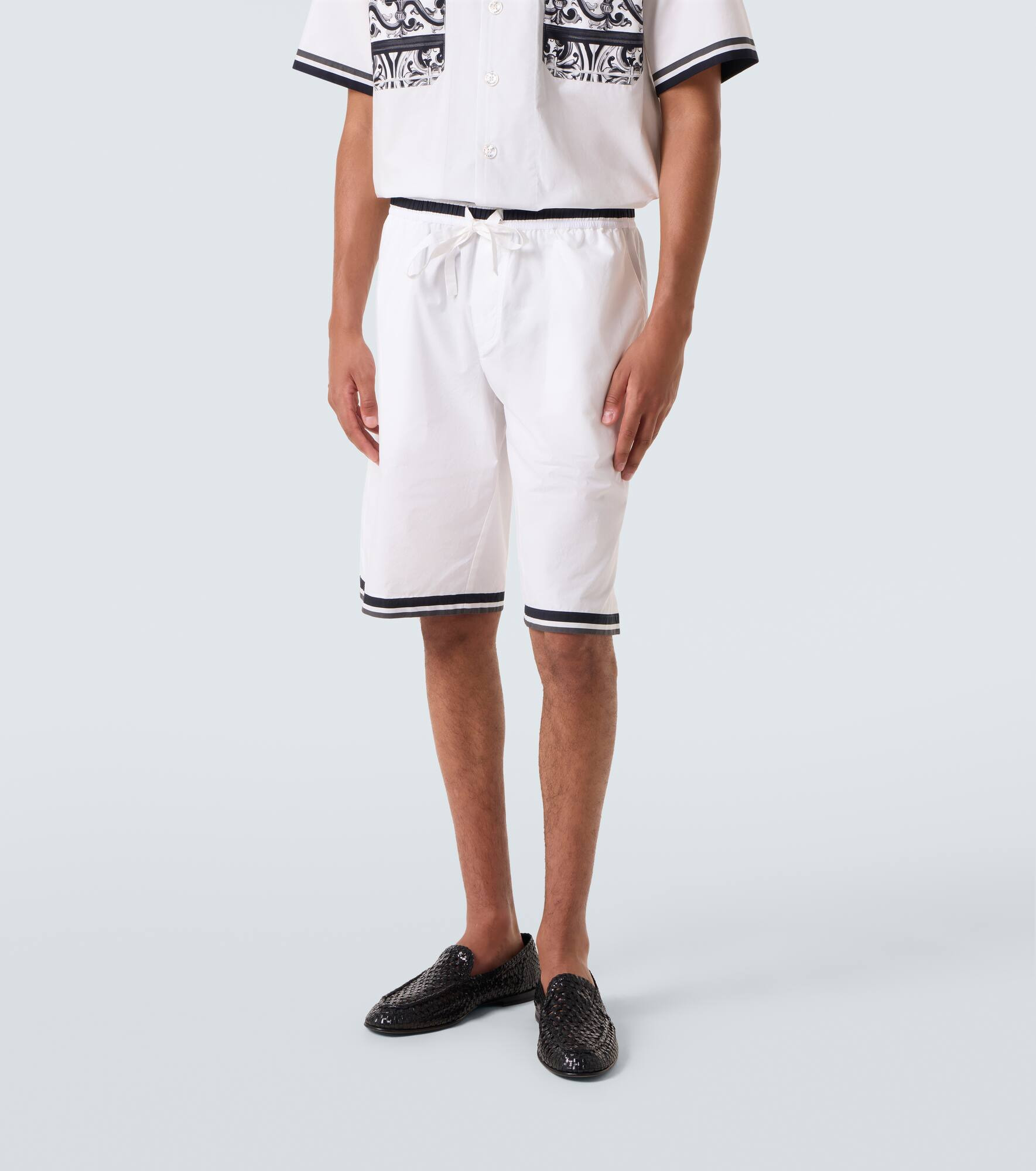 Majolica cotton shorts - 3