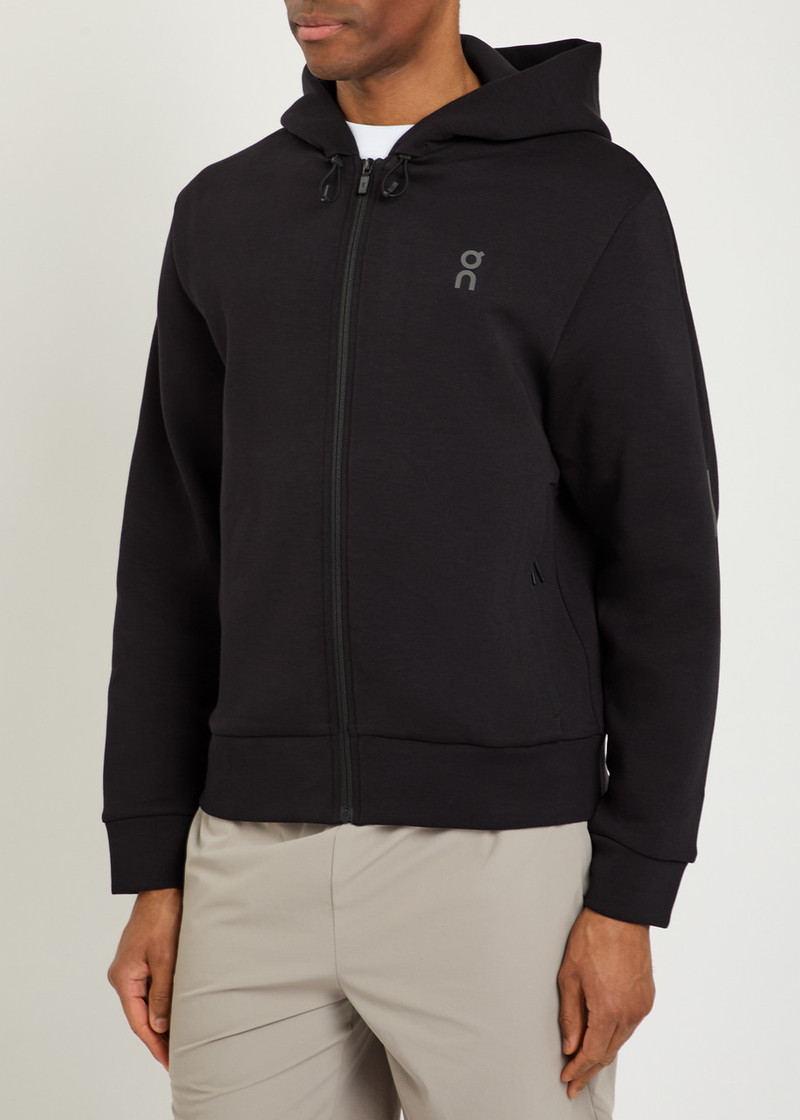 On ON Focus Tech Hooded Cotton-blend Sweatshirt outlook