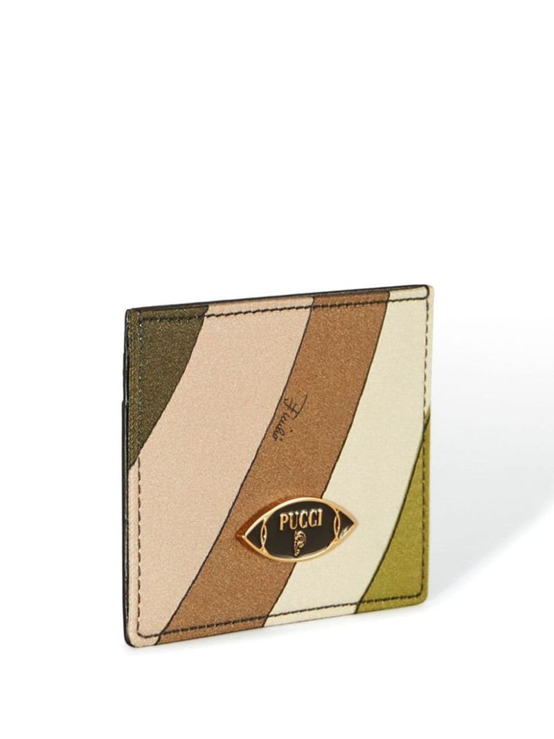 PUCCI Iride-print card holder outlook