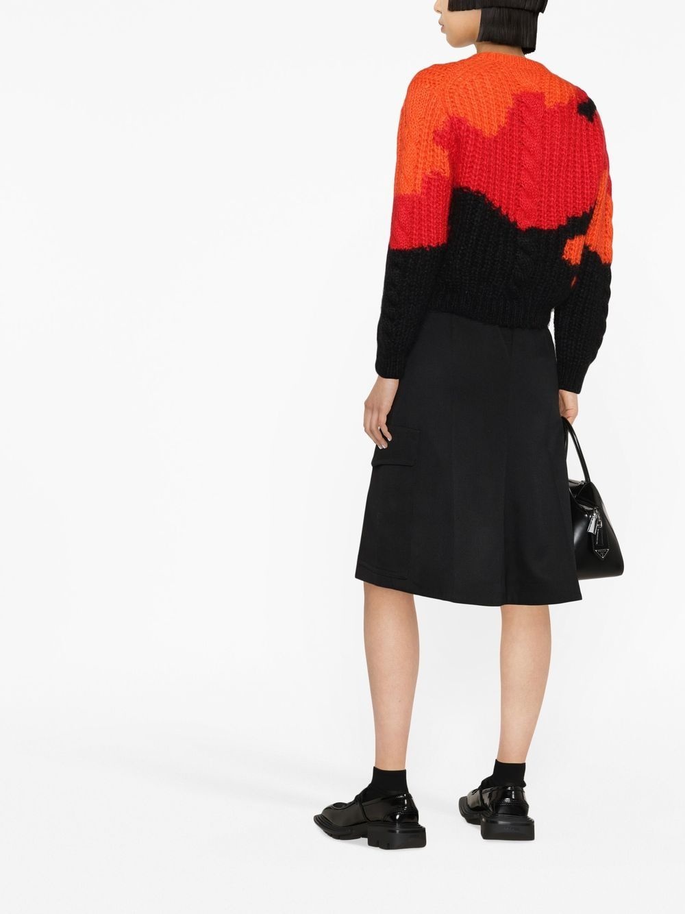colourblock knit jumper - 3