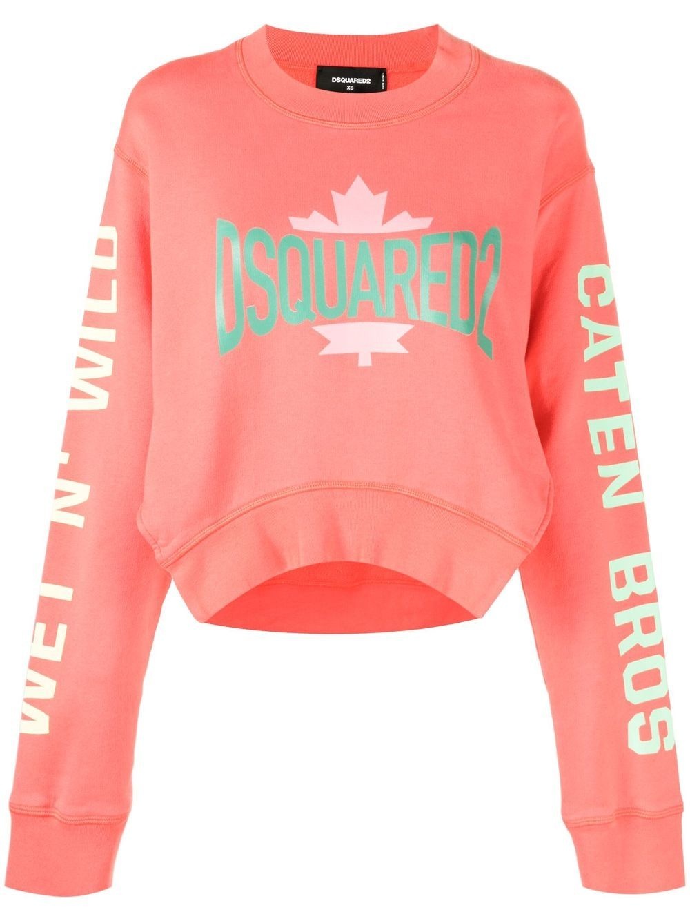 logo-print sweatshirt - 1
