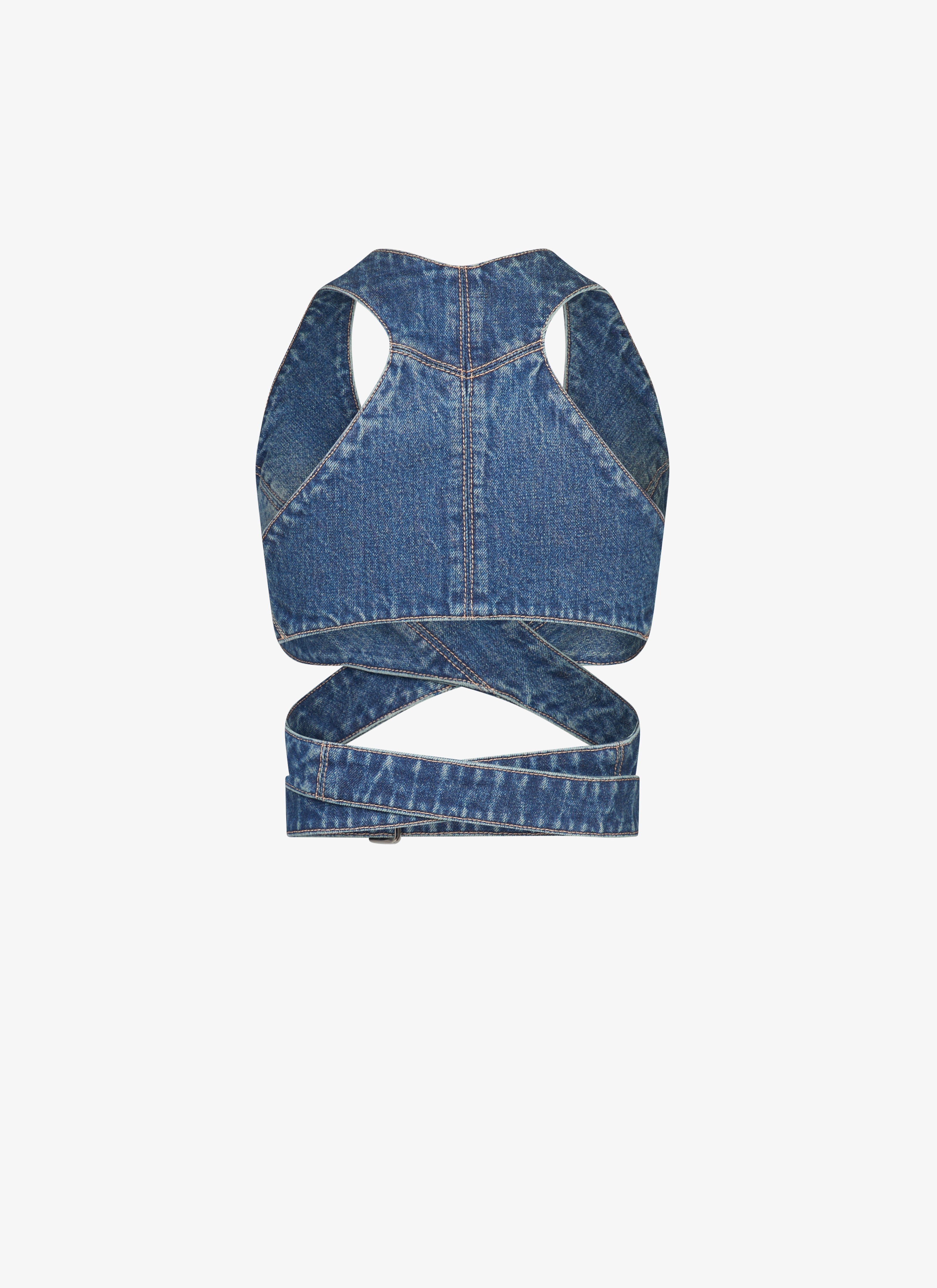 Hooded denim body