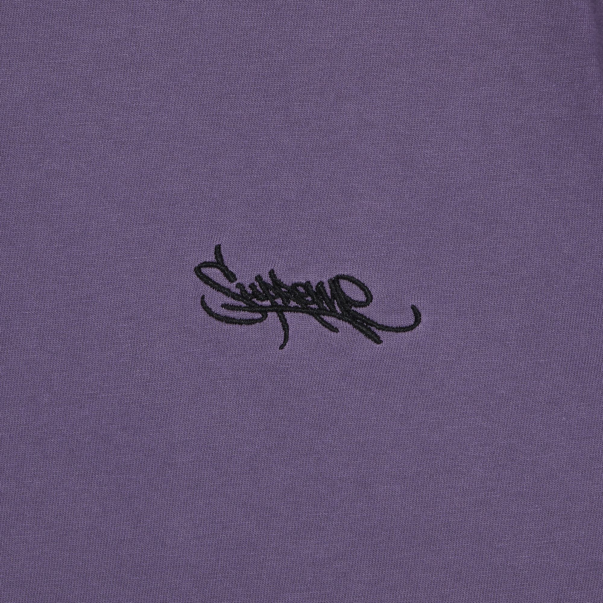 Supreme Washed Tag Short-Sleeve Top 'Lavender' - 2