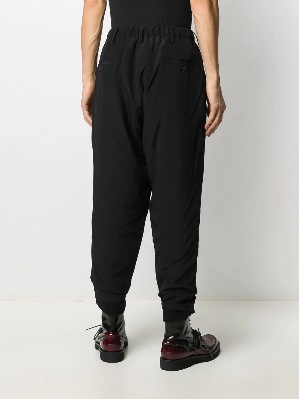 tapered leg trousers - 4