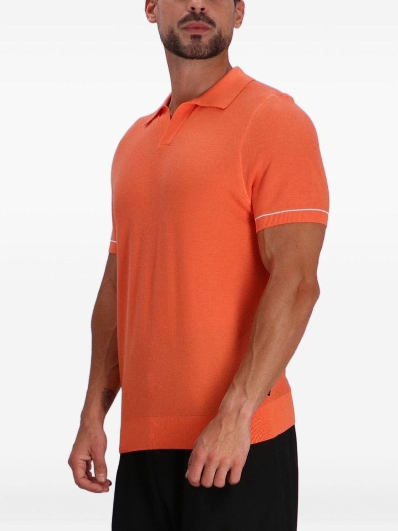 Johnny-collar T-shirt 3