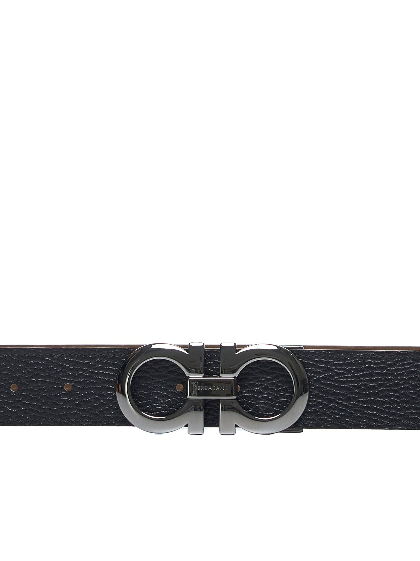 Reversible leather belt - 4