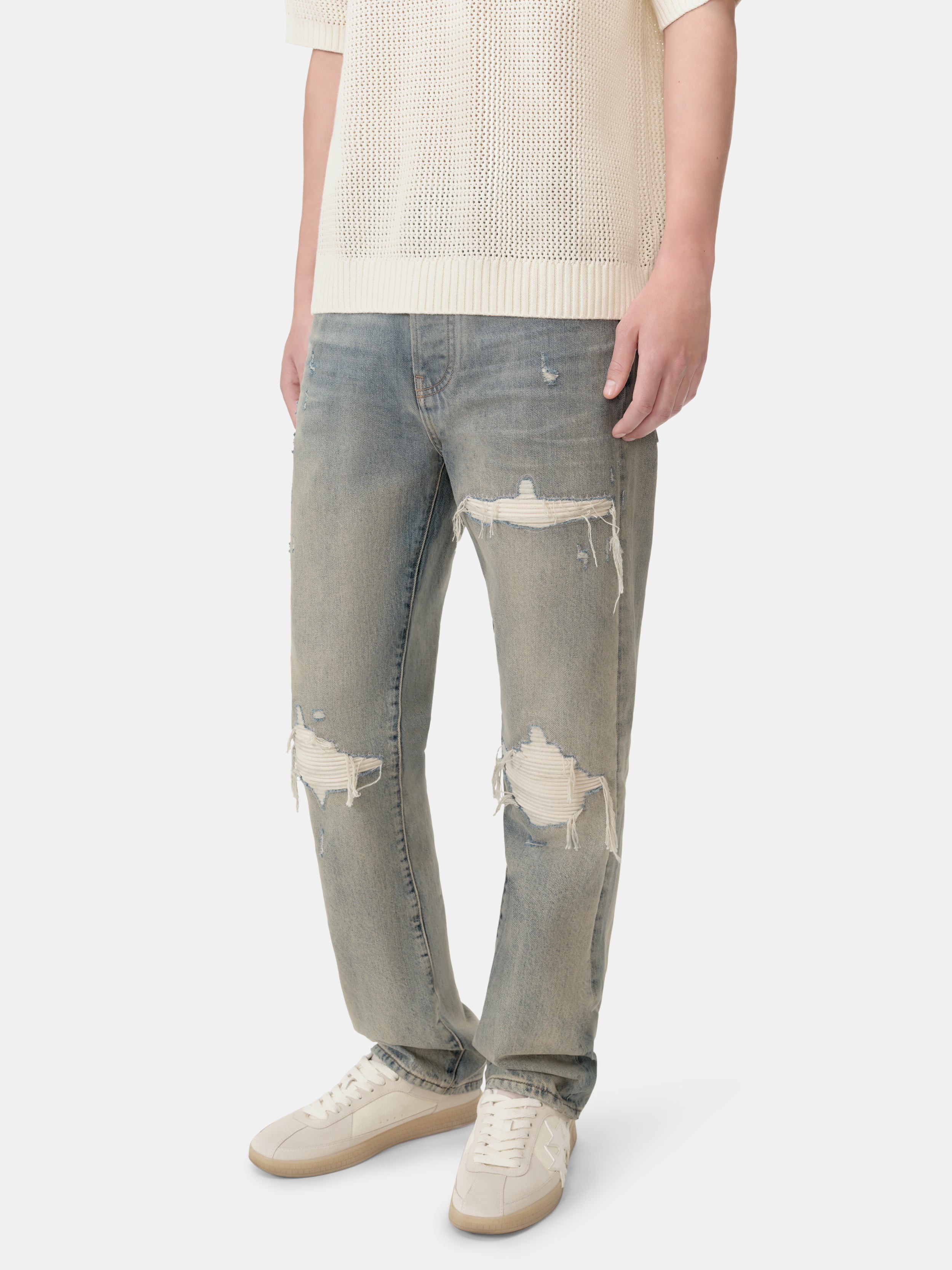 SUEDE STRAIGHT MX1 JEAN - 5