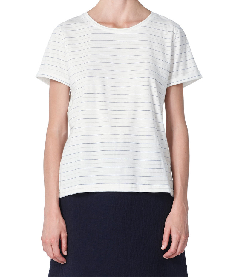 SALLIE T-SHIRT - JERSEY WITH METALIZED STRIPES - A.P.C. READY-TO-WEAR 2