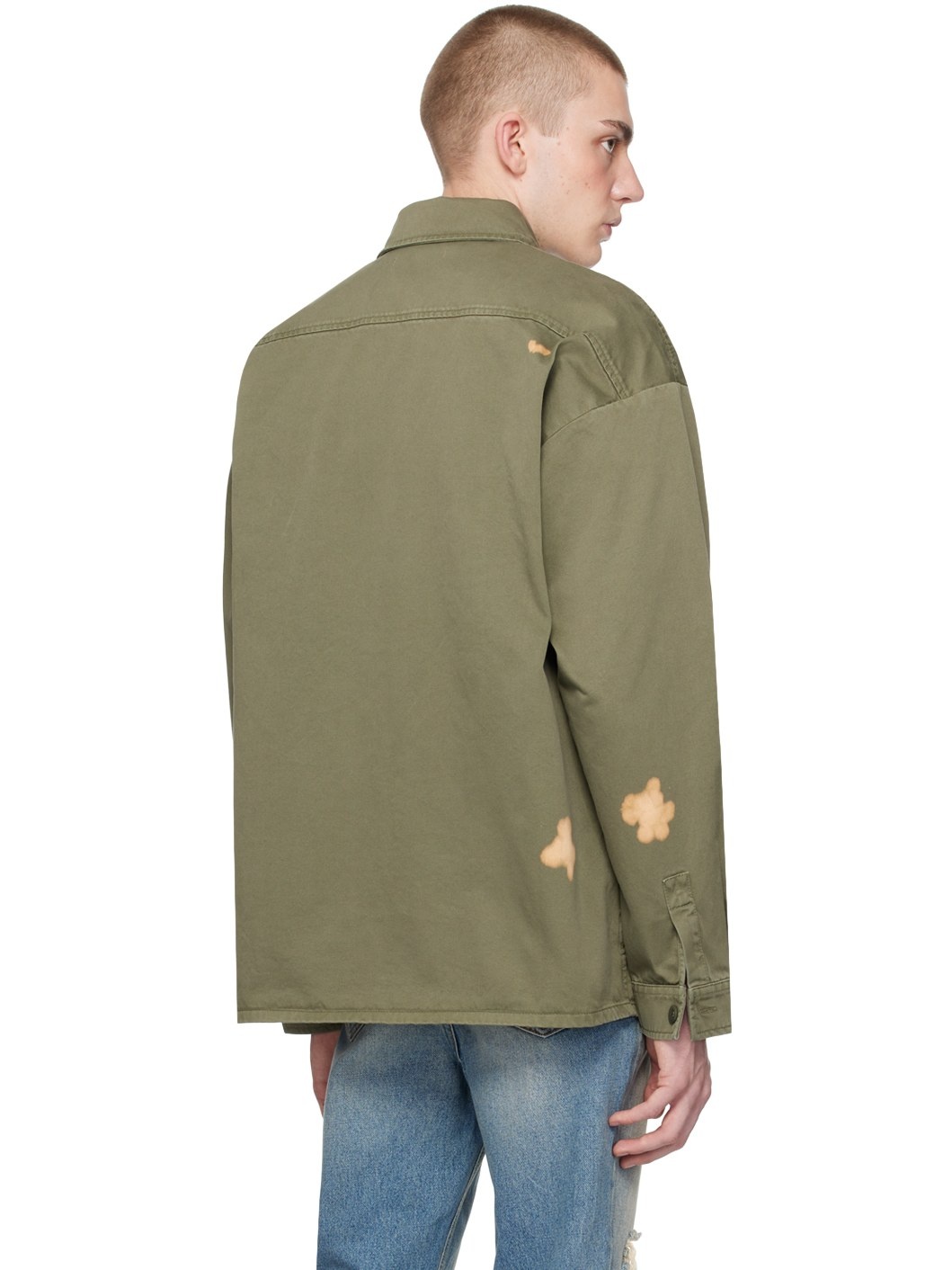 Khaki Bleached Shirt - 3