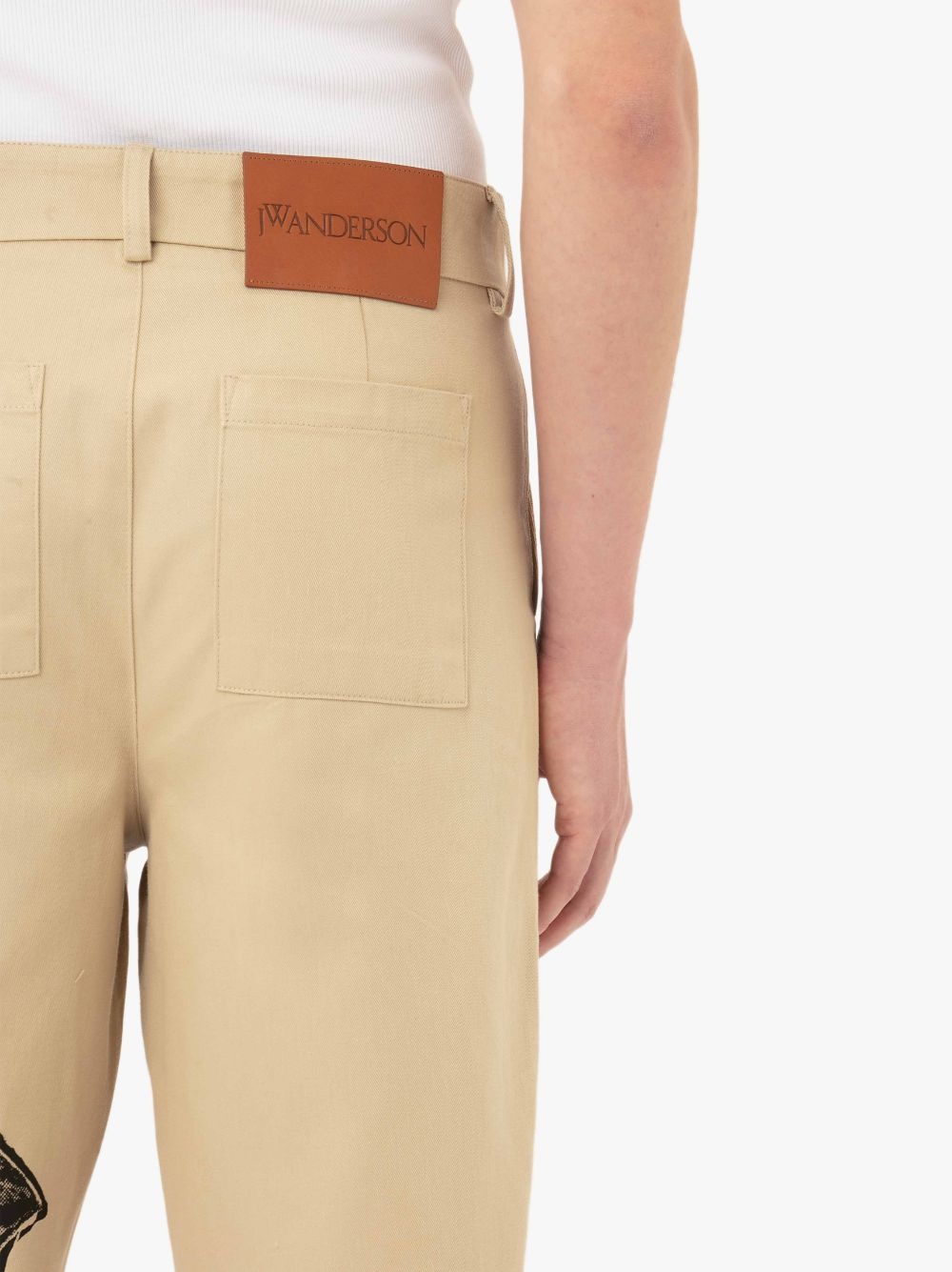 CHINO TROUSERS - POL ANGLADA ARTWORK - 6
