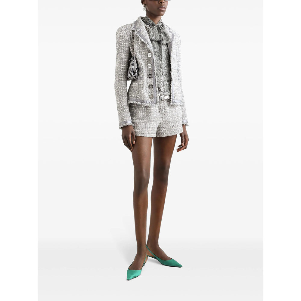 Dolce & Gabbana Grey Jackets - Blazers Women - 4