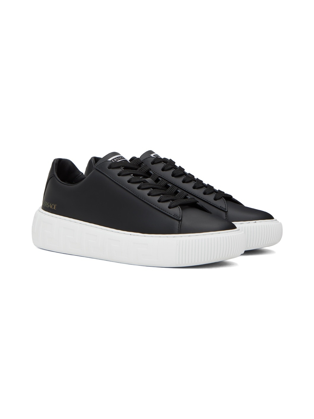 Black Greca Sneakers - 4