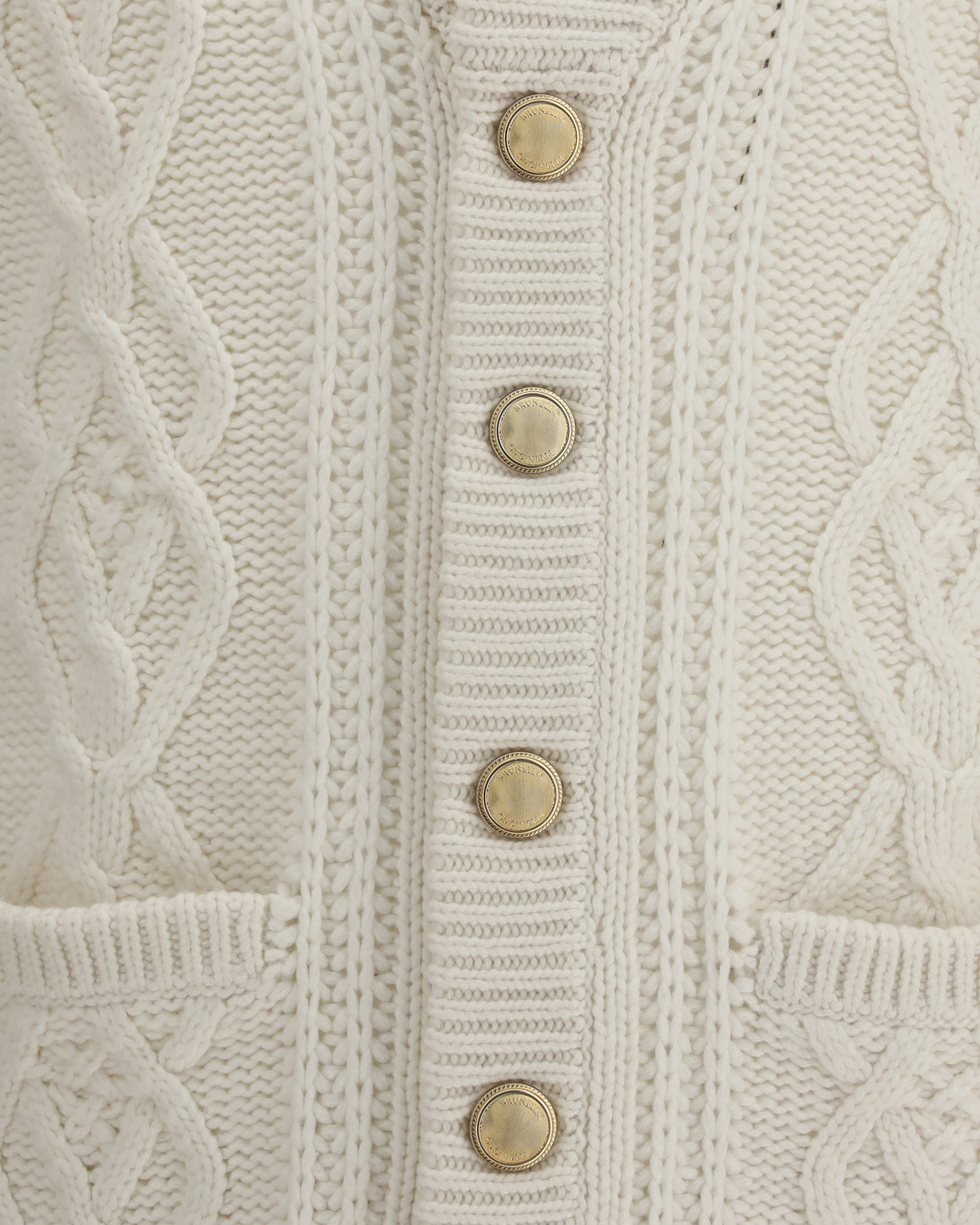 Cable-Knit Cashmere Cardigan - 3
