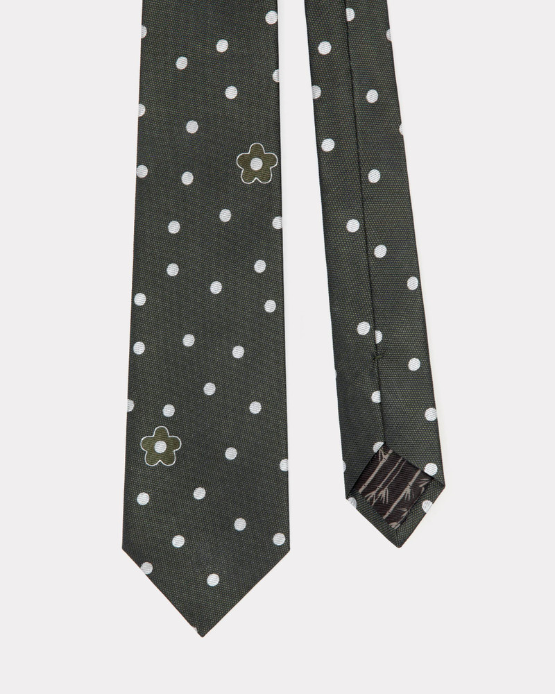 KENZO 'KENZO Flower Spot' silk tie outlook