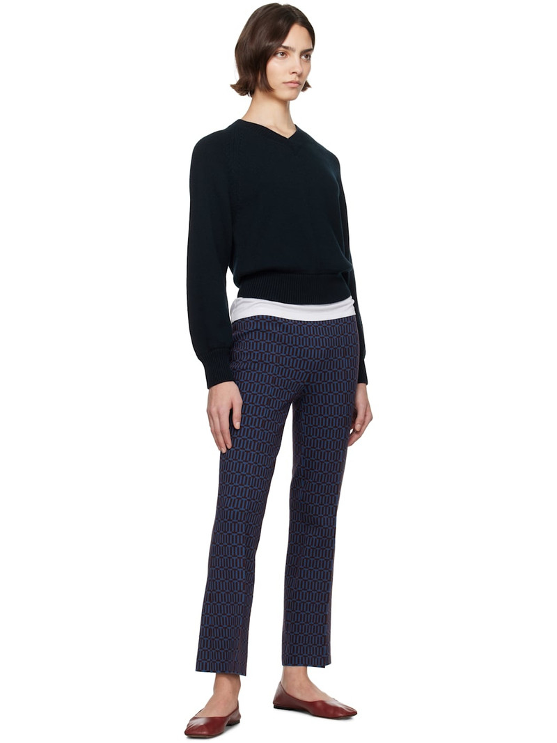 HIGH SPORT Navy Veronica Sweater outlook