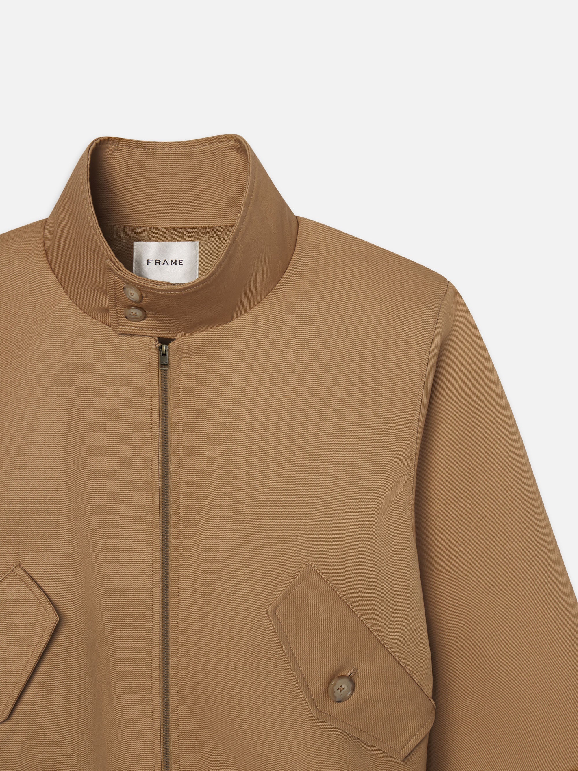 The Harrington Jacket in Camel - 3