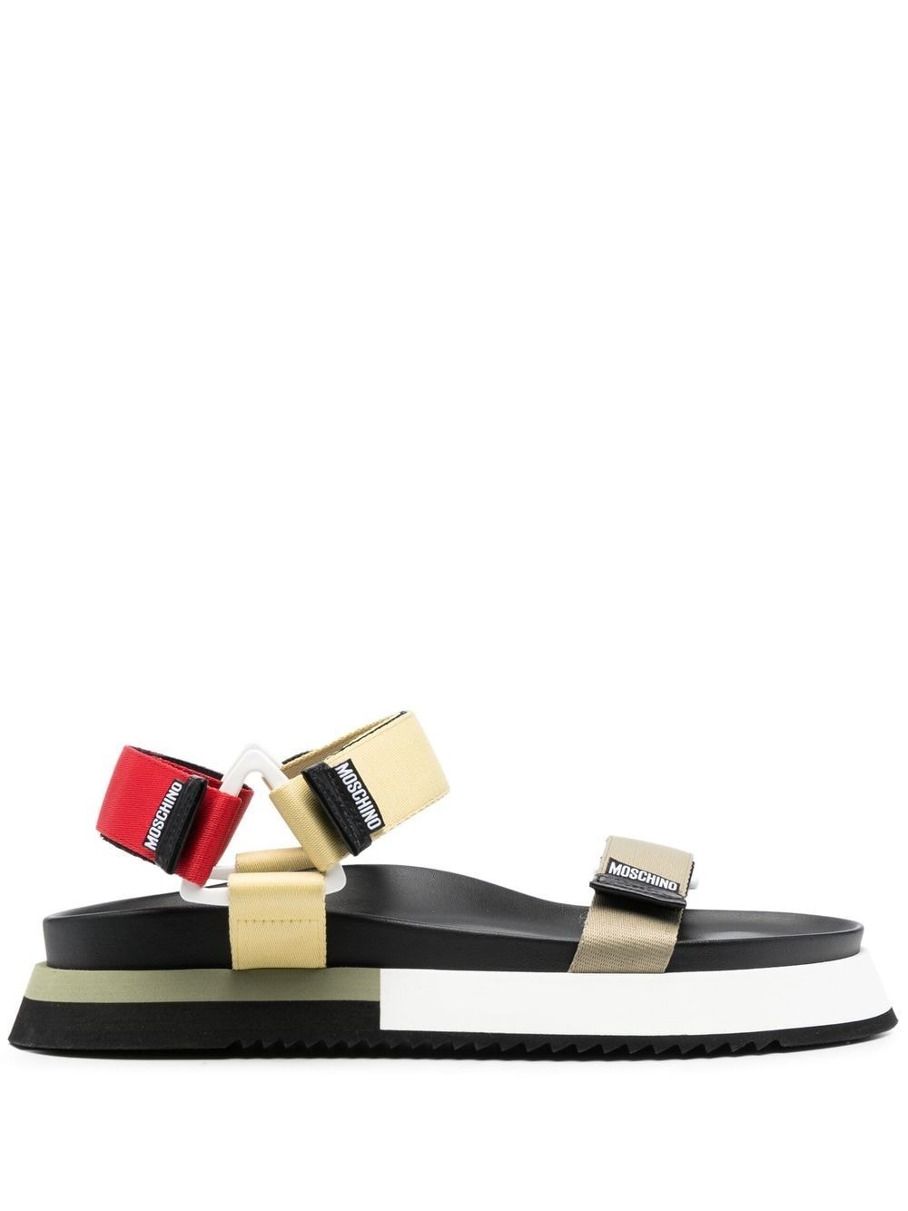 open-toe platform sandals - 1