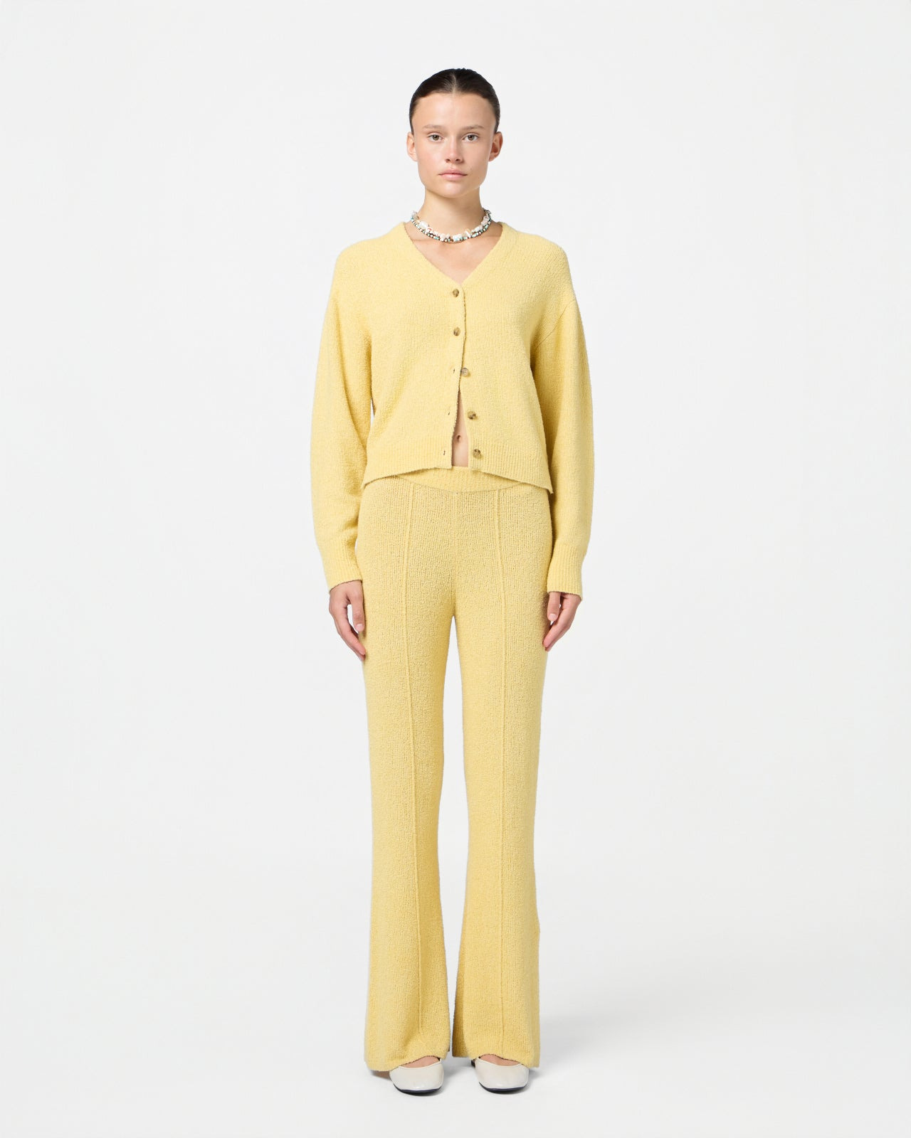 Boucle Collegiate Cardigan - 2