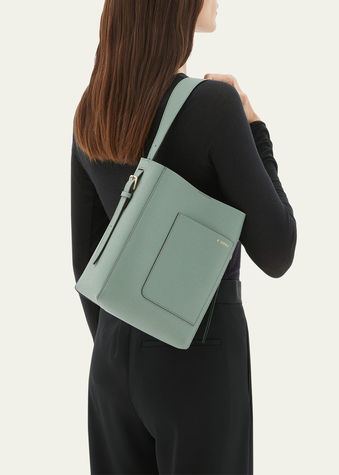 Secchiello Small Leather Bucket Bag - 2
