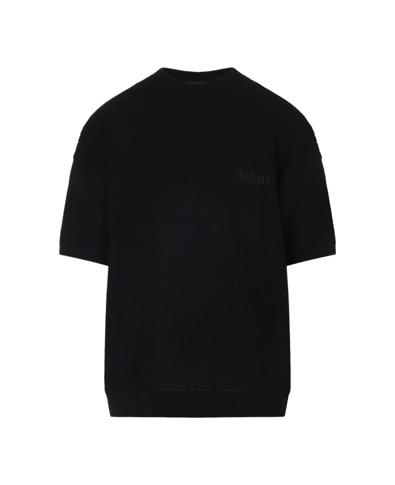 Crochet Mesh T-shirt - 1