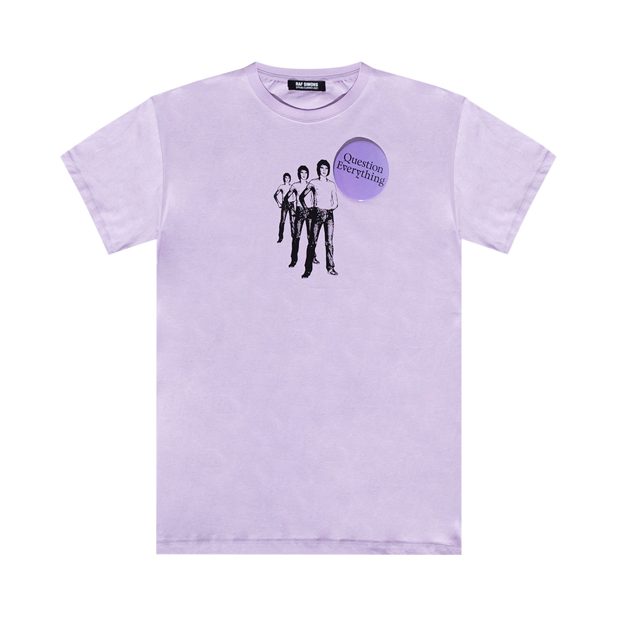 Raf Simons Question Everything T-Shirt 'Lila' - 1