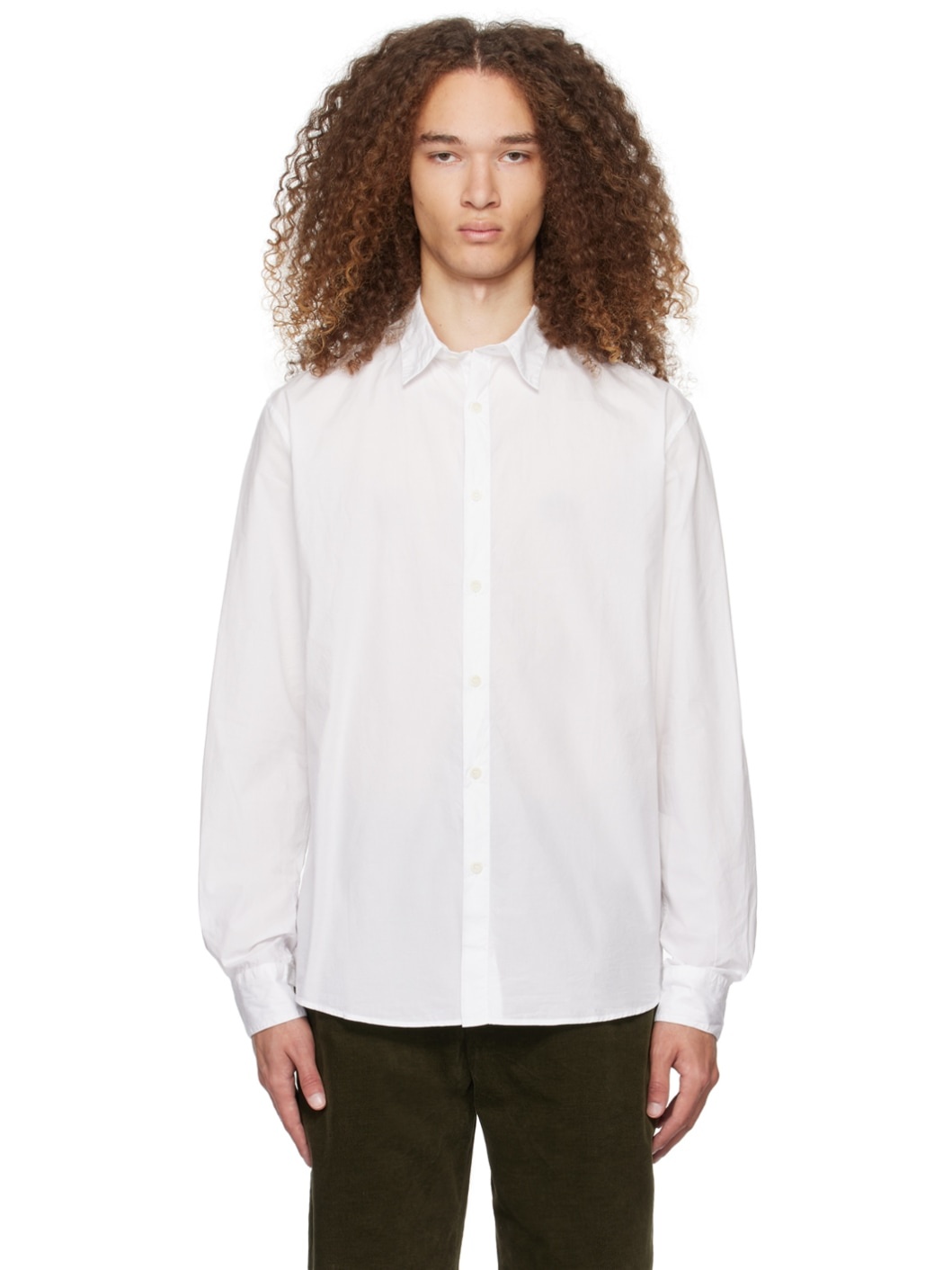 White Lightweight Shirt - 1