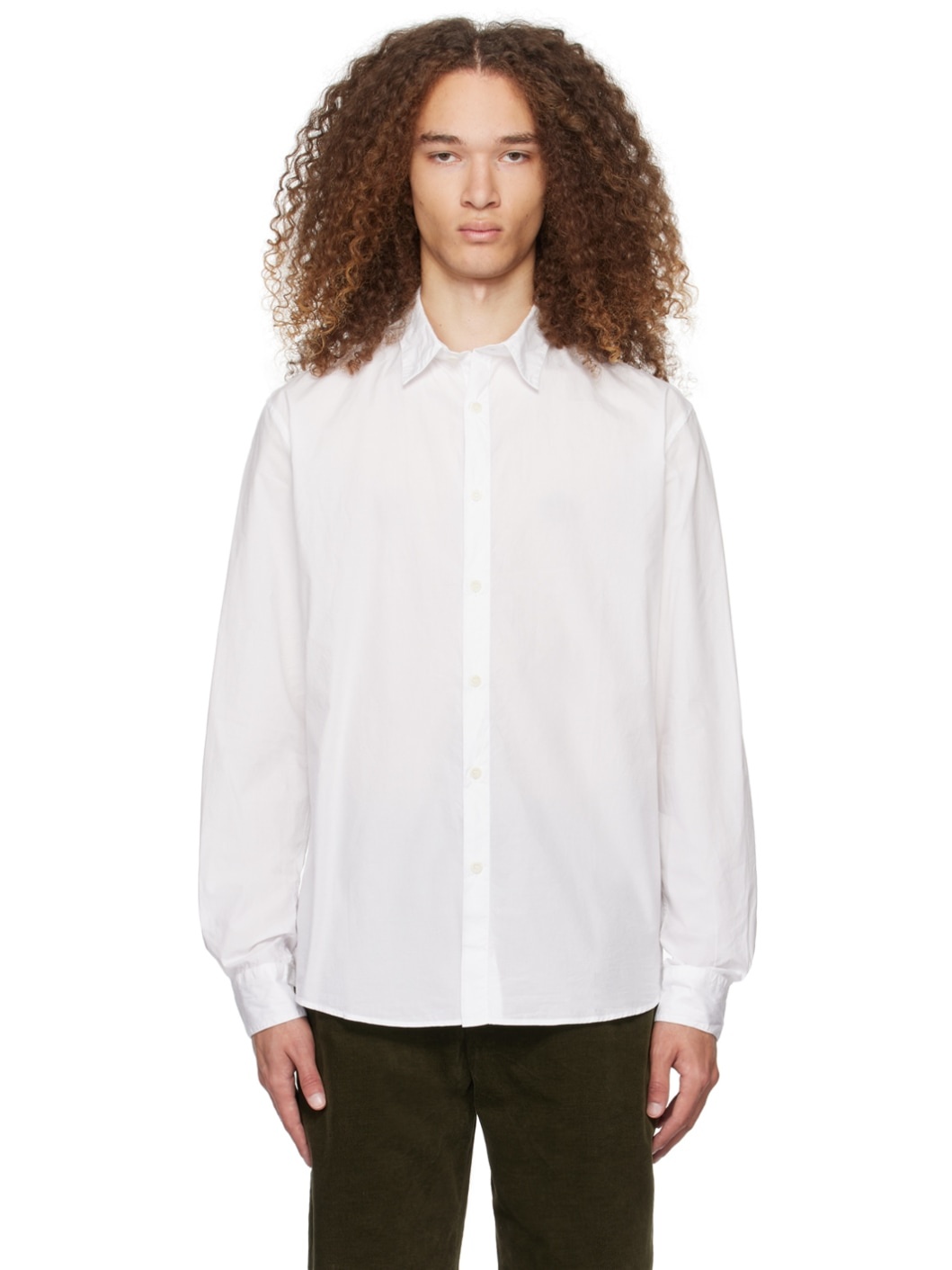 White Lightweight Shirt - 2