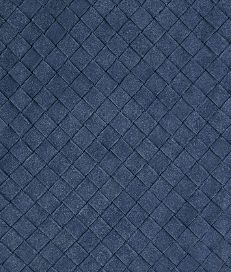 Suede Intrecciato Leather Trousers 5