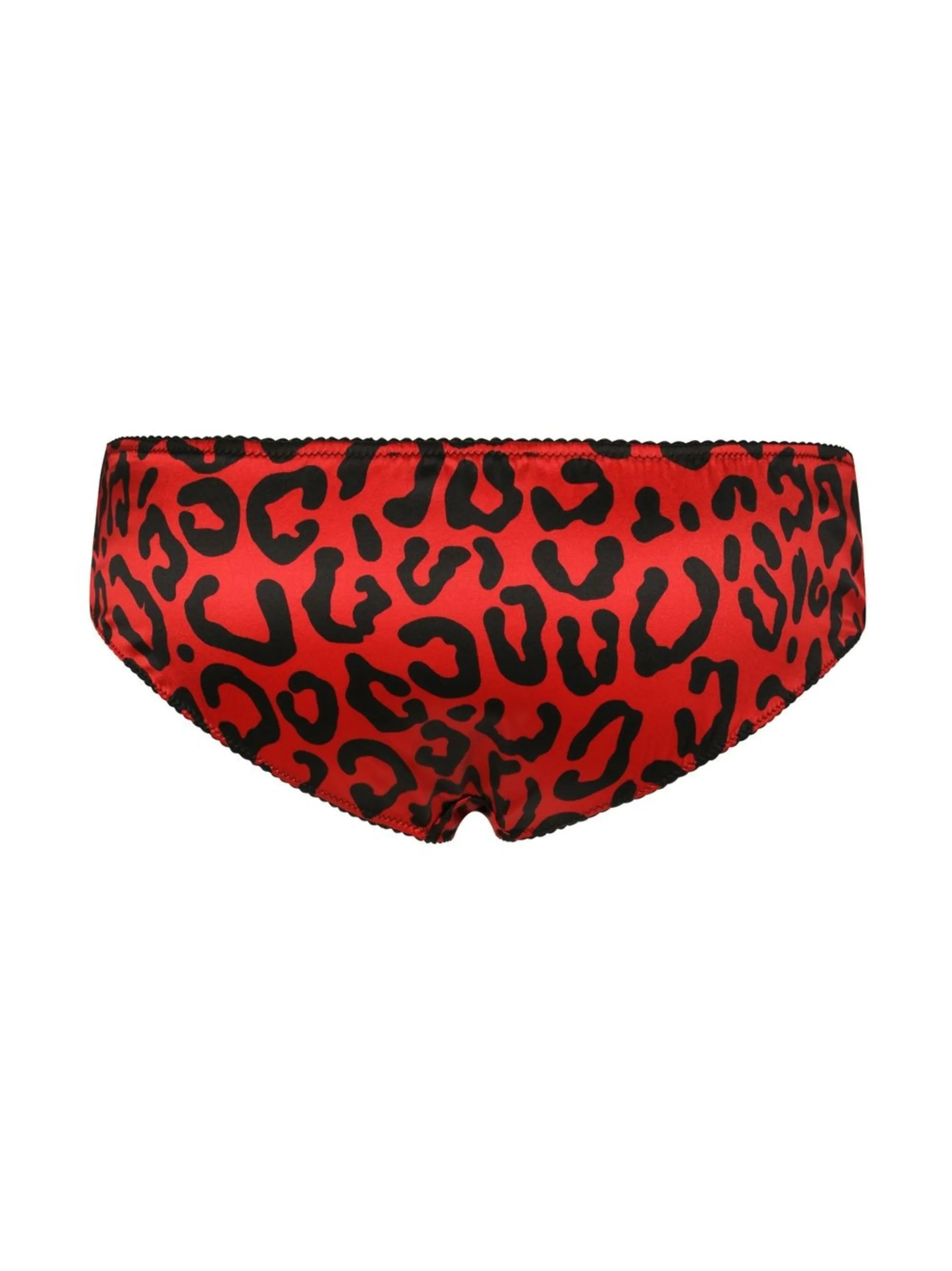 leopard-print briefs - 3