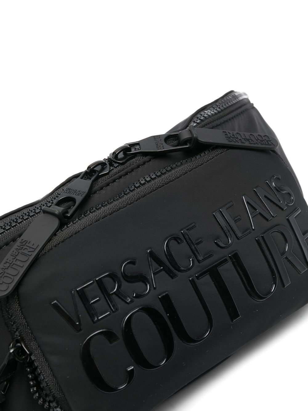 logo-embossed belt bag - 4