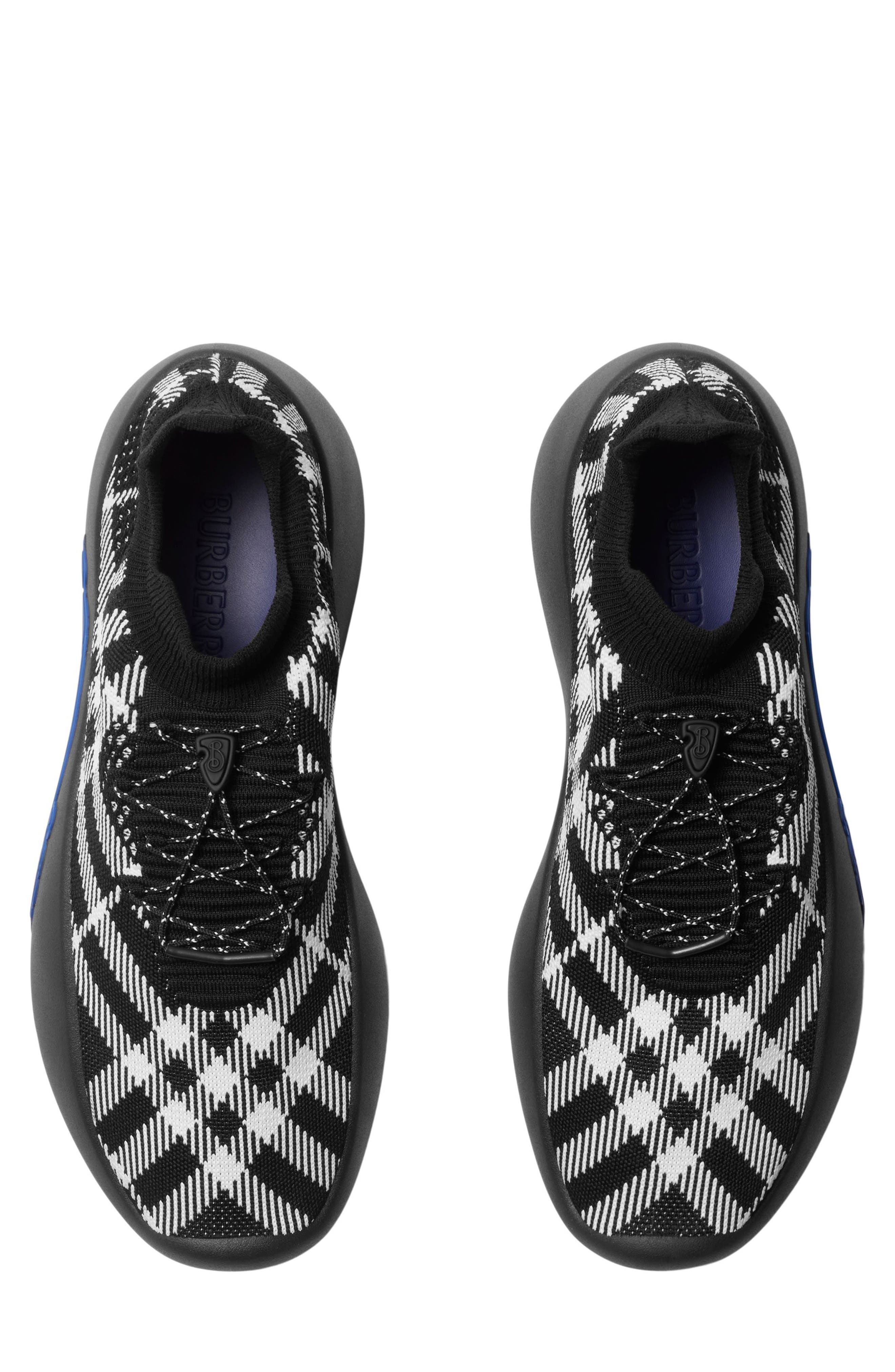 burberry Neptune Check Sneaker in Eclipse Checkered at Nordstrom - 5