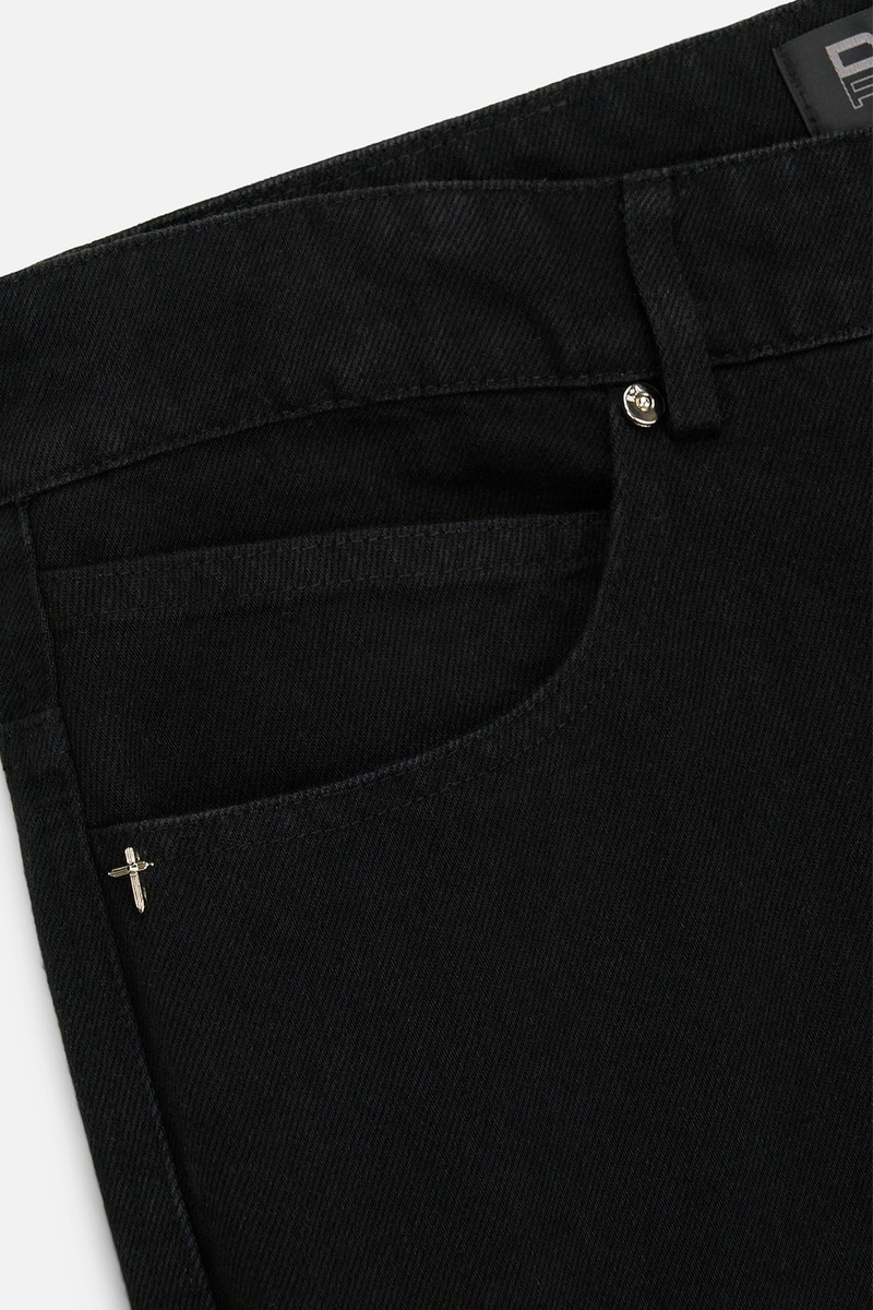 RTA X DDG RIO JEAN | BLACK ZIPPERS 4