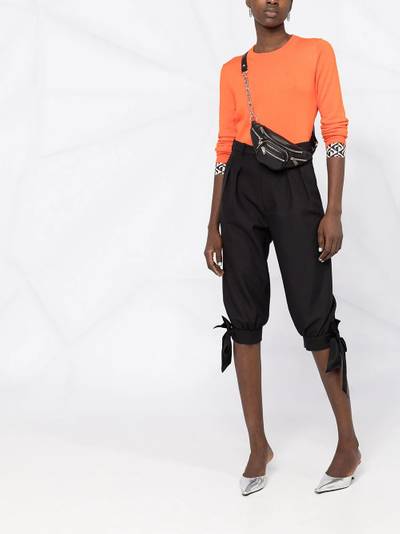 Maison Margiela knot detail cropped trousers outlook