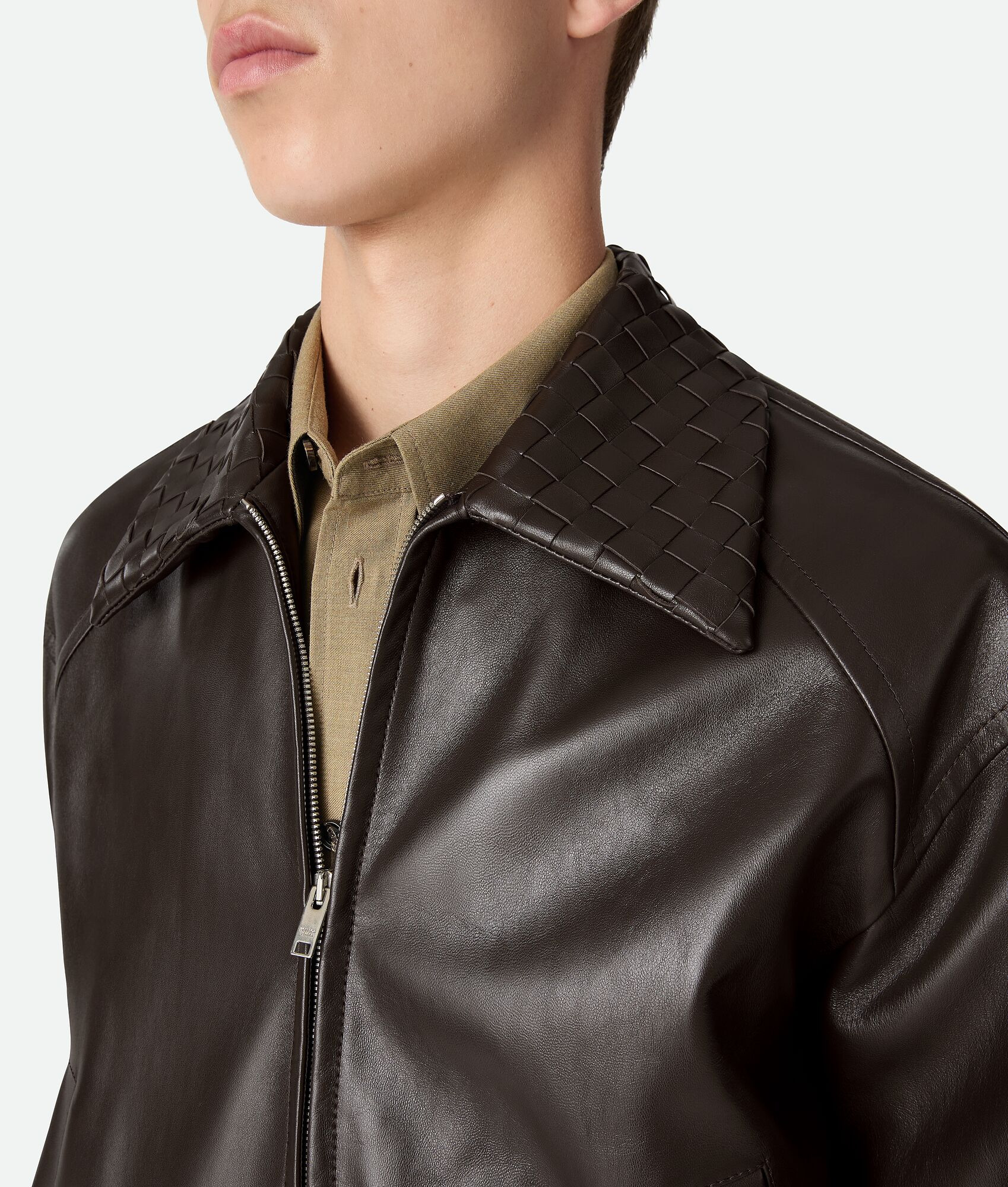 Leather Blouson - 4