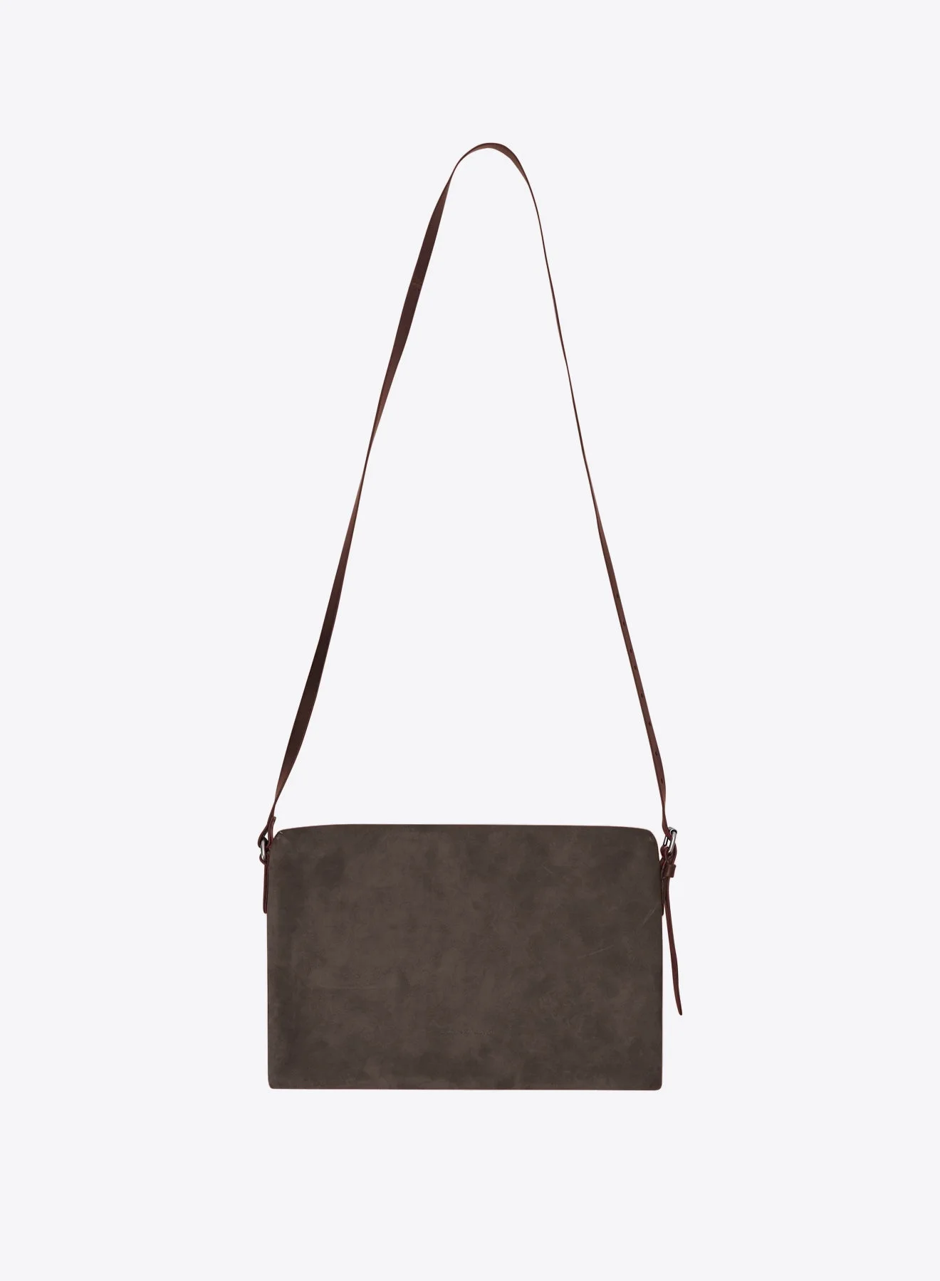 SUEDE CROSSBODY BAG - 1