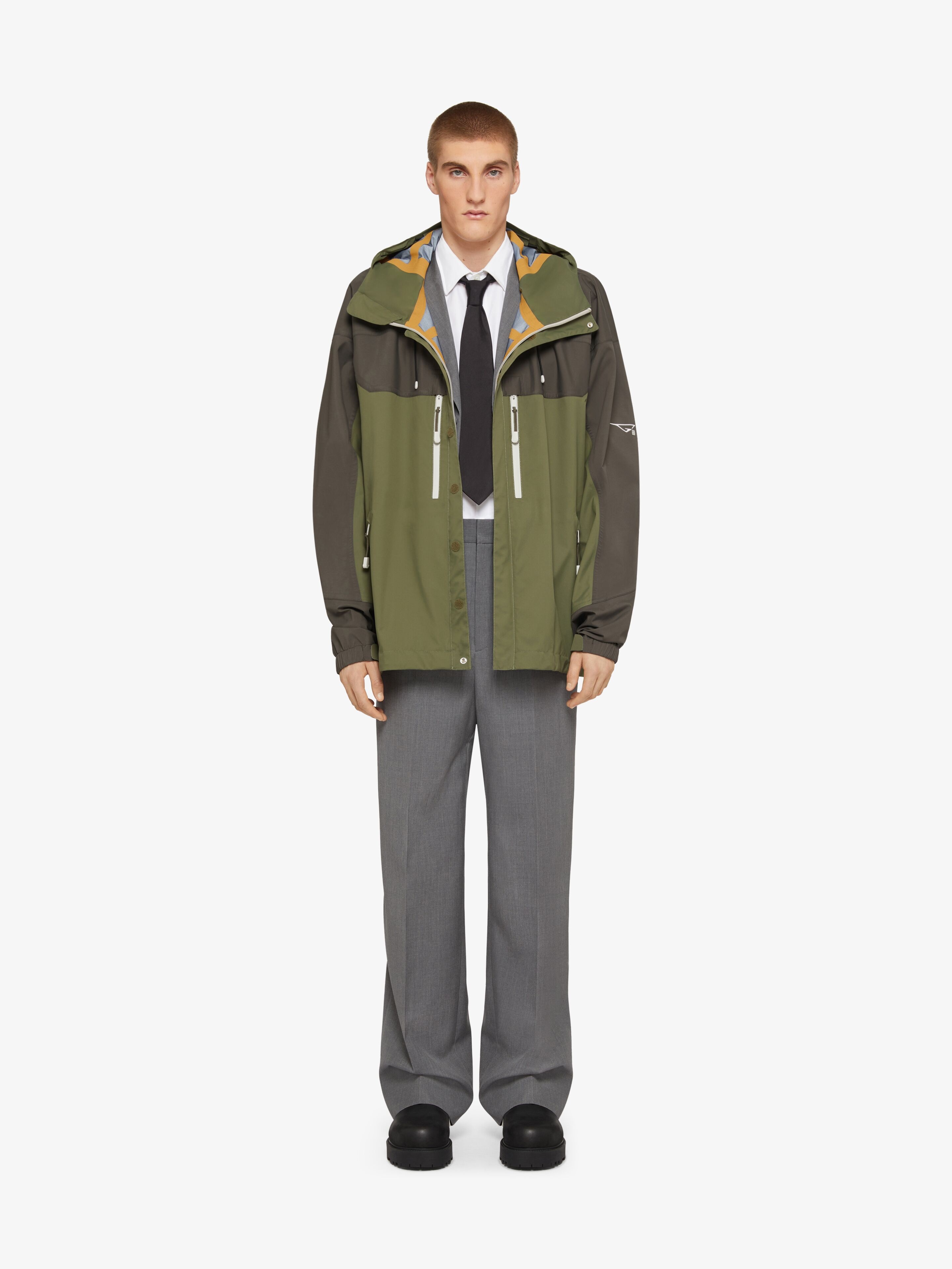 TECHNICAL HOODED JACKET - 2