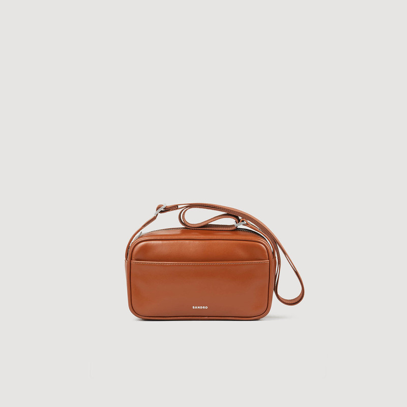 Sandro SMALL SMOOTH LEATHER BAG outlook